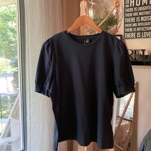 Vero Moda Kerry 2/4 short puffed sleeves t-shirt Size 1X